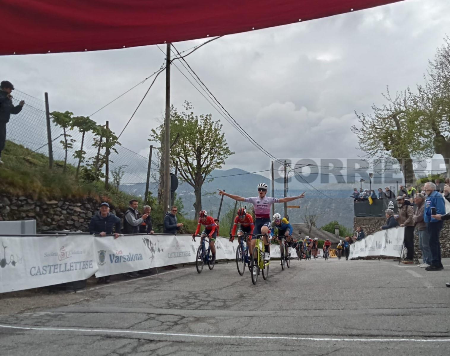 ciclismo Pietro Mattio ha vinto il 58° giro della Castellania - seconda  vittoria stagionale per lo juniores piaschese - Corriere di Saluzzo
